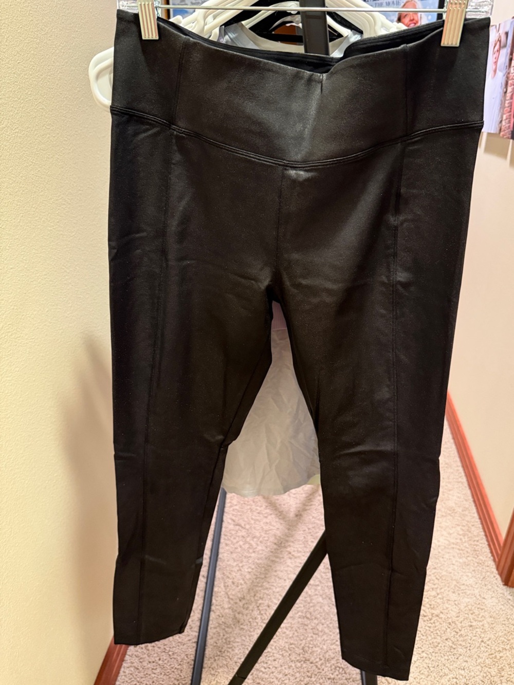 Athleta Black Delancey Gleam Tight Leggings